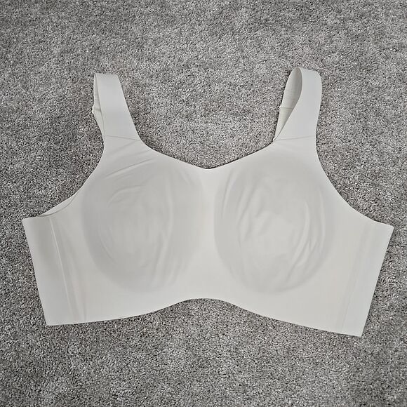 Knix Catalyst Sports Bra White Wireless Bra Women’s Size 8 - Picture 2 of 6